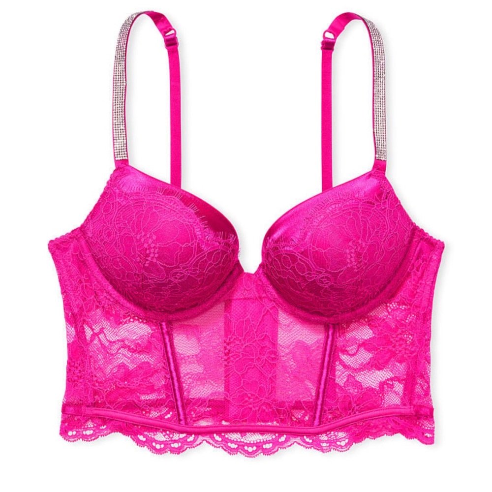 BRAND NEW Victoria Secret Bombshell Add-2-Cups Push-Up Corset